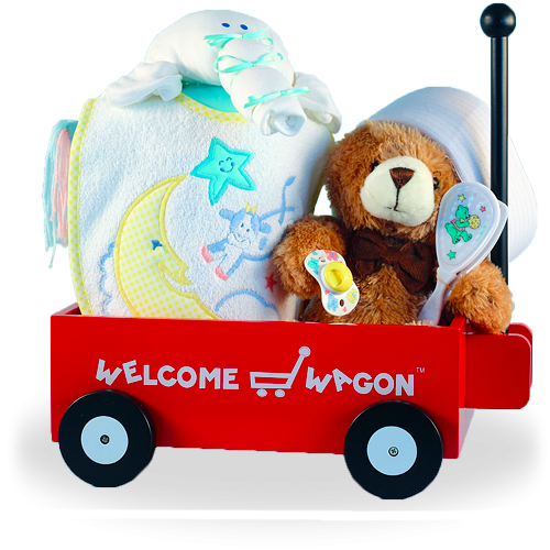 Baby Shower Welcome Wagon Gift