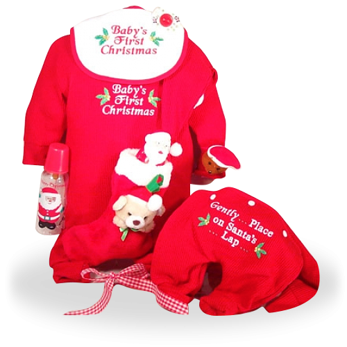 The Very First Christmas Clothing Gift Set for Baby