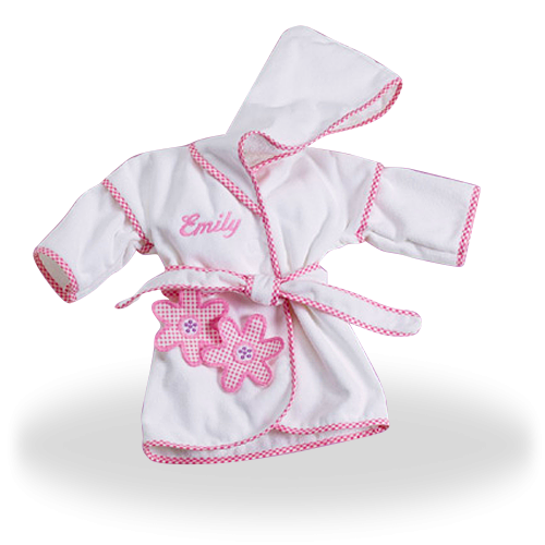 Hooded Cover-Up with Daisies Baby Gift for Different Ages