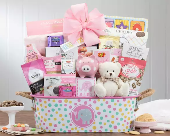 Baby Girl Gift Basket for Girl